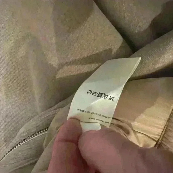 NWT Anthropologie Free People women's Tan Brushed balloon trouser pants Size - 8 - Picture 7 of 7